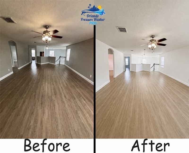 House washing in Orlando FL — professional exterior soft washing removing Gloeocapsa Magma algae and Cladosporium mold across Orange County