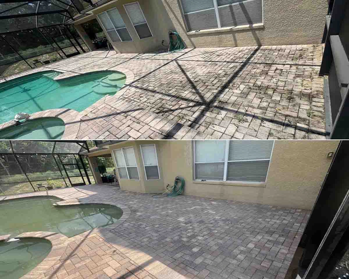 Power washing in Celebration FL